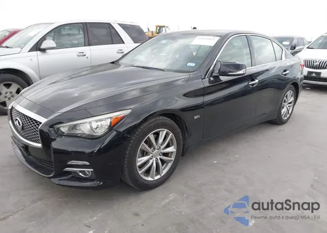 2017 Infiniti Q50 3.0T Premium z USA, uszkodzony, nr VIN JN1EV7AP1HM736710
